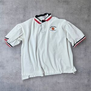 Vintage 90s Sunnyside Grizzlies Basketball Polo Shirt Pullover XL Pre-Shrunk WA